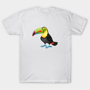 Beautiful and Cute Toucan Bird T-Shirt